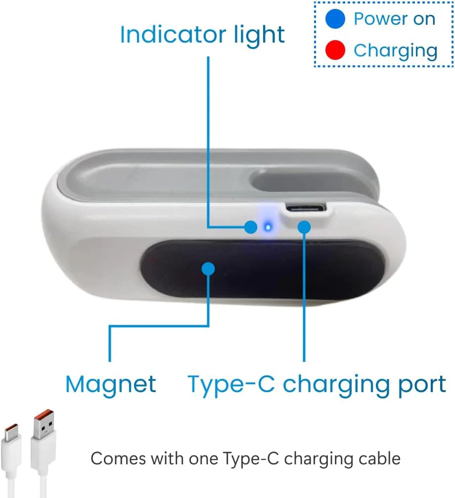 Portable 2-in-1 Heat & Vacuum Sealer – Compact & Rechargeable